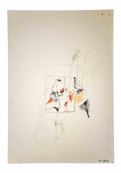 The Nightmare - Original Drawing by Leo Guida - 1970s