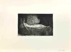 The Vision - Etching by Leo Guida - 1970s