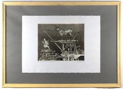 Gli anni della sofferenza - Acquaforte di Leo Guida - 1975