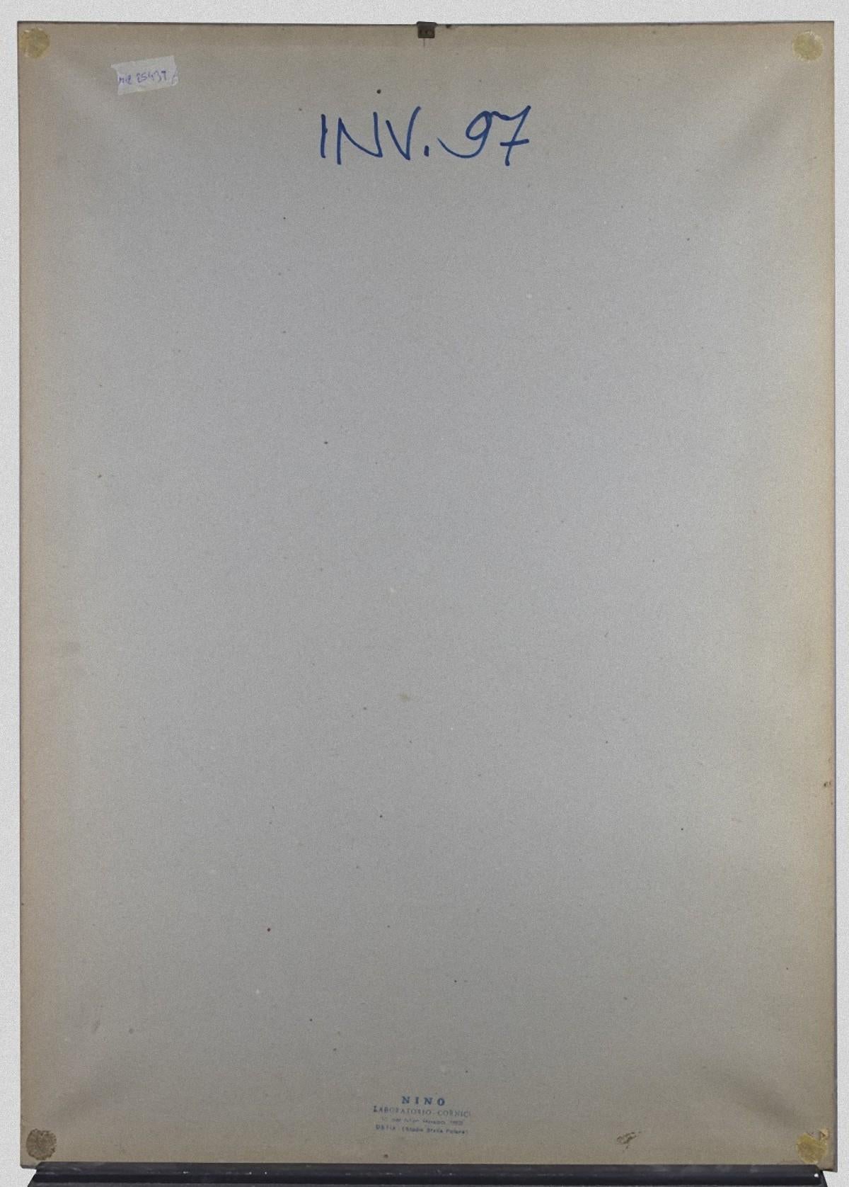 Vola - Original-Radierung und Kaltnadelradierung auf Papier von Leo Guida - 1972 im Angebot 2
