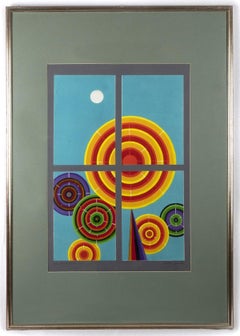 Window 1 - Screen Print by Leo Guida - 1995