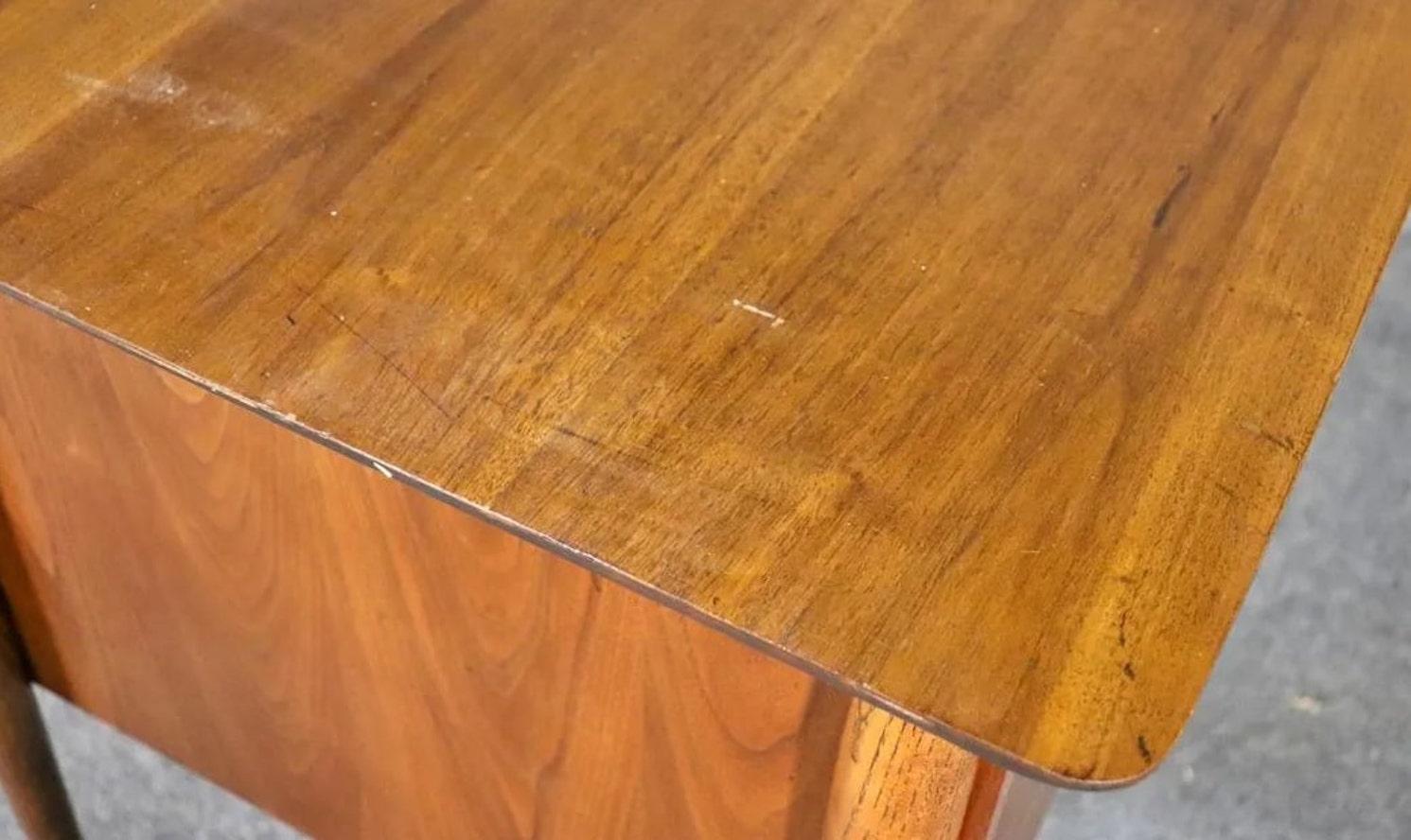 Walnut Leo Jiranek Designed Desk for Bassett For Sale