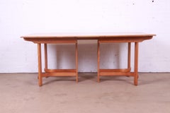 Gilbert Rohde for Heywood Wakefield Art Deco Maple Dining Table, 1930s