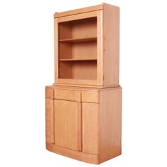Leo Jiranek for Heywood Wakefield "Airflow" Buffet Hutch or Bar Cabinet, 1930s
