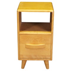 Leo Jiranek Heywood Wakefield MCM Maple Nightstand Accent Table 26"