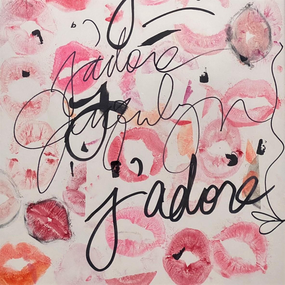 j'adore Jacquelyn - Painting by Leo Lopez