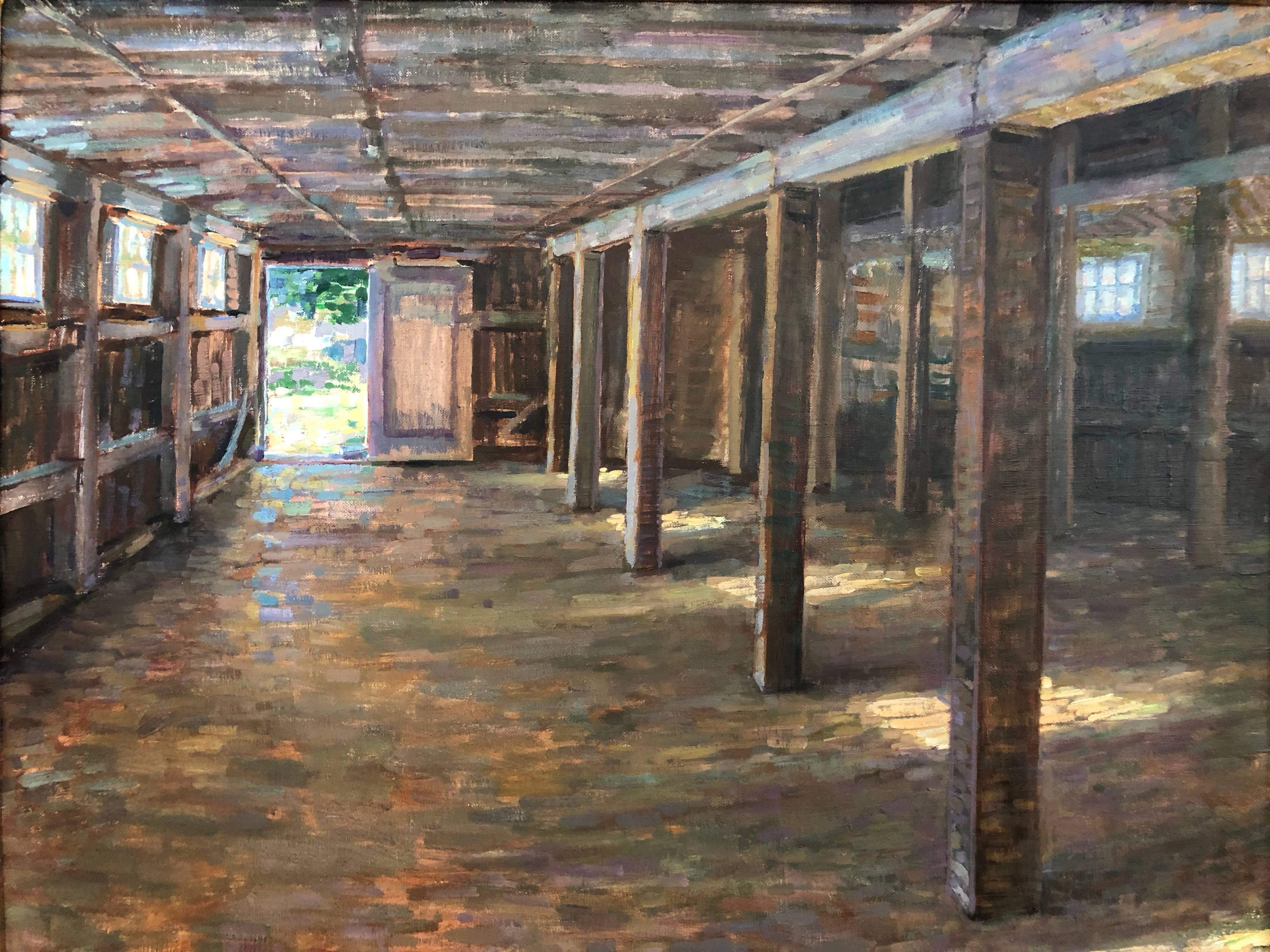 Leo Mancini-Hresko Interior Painting - Codman Barn