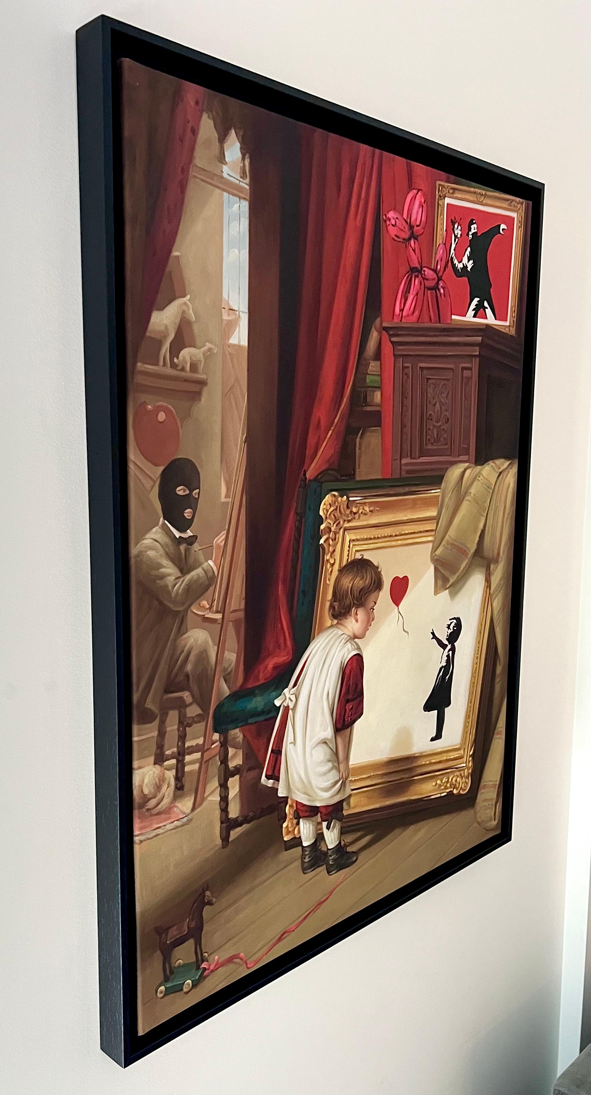 Si tratta di un'opera pop art dipinta a mano dall'artista francese Leo Manelli.

Leo espone in tutto il mondo, in fiere d'arte, aste e gallerie di tutto il mondo.