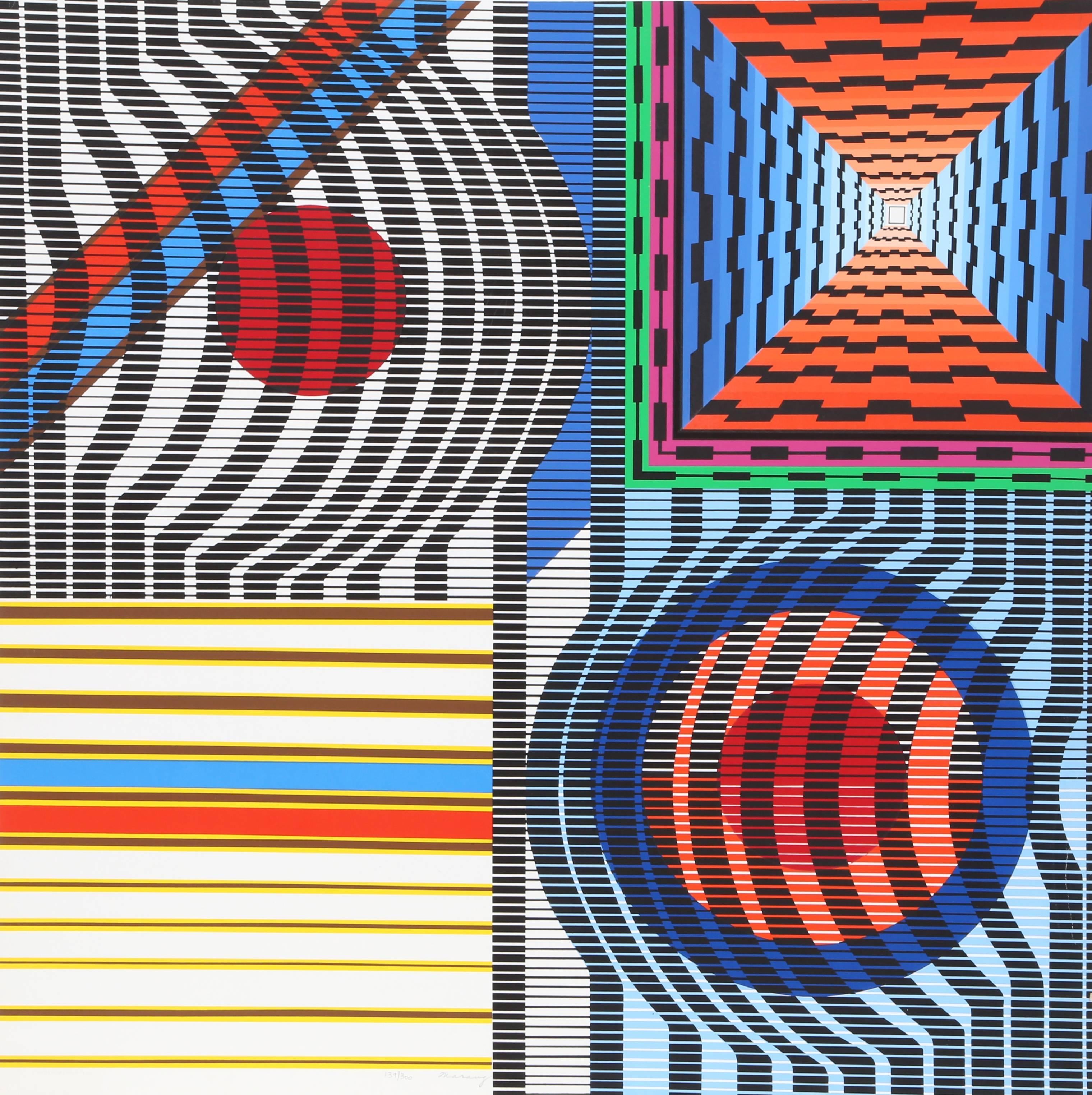 Adagio, Geometrisch Abstrakt von Leo Maranz