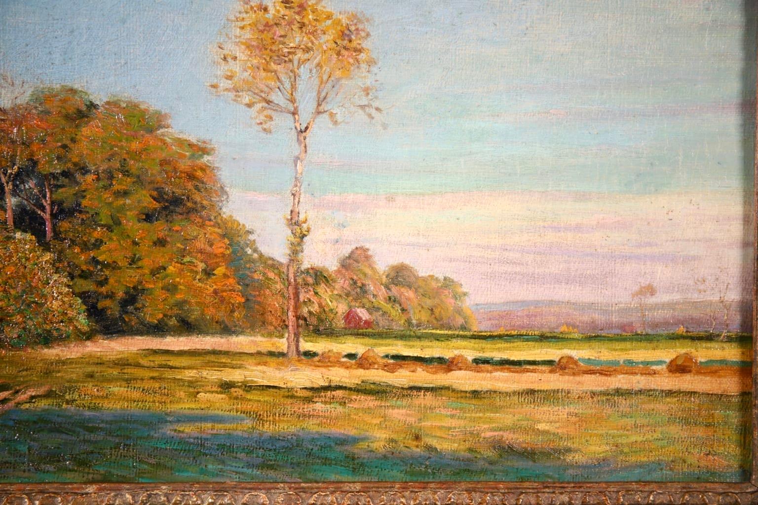 Landscape - French Impressionist Landscape Oil Painting by Leo Marie Gausson For Sale 5
