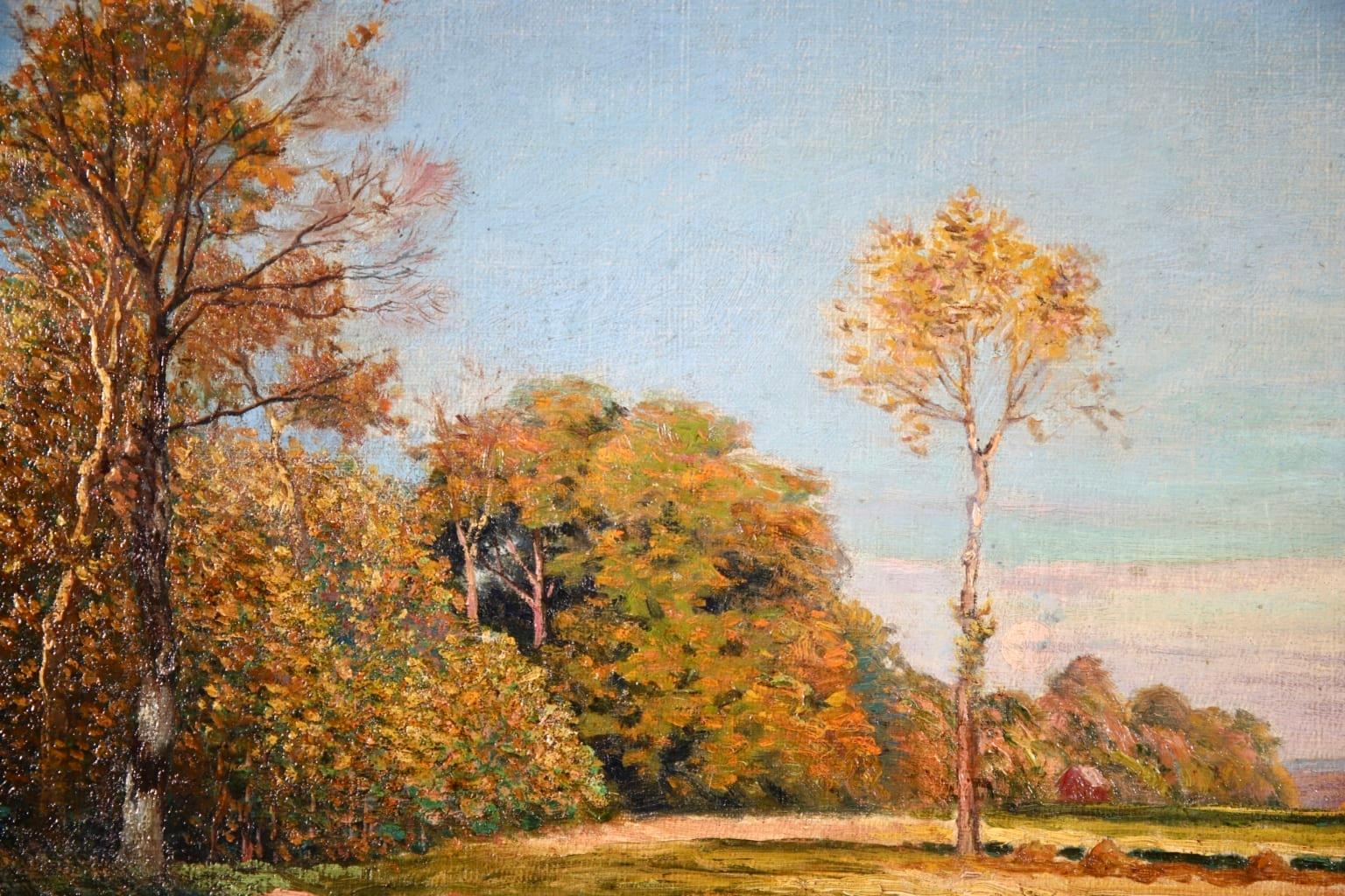 Landscape - French Impressionist Landscape Oil Painting by Leo Marie Gausson For Sale 3