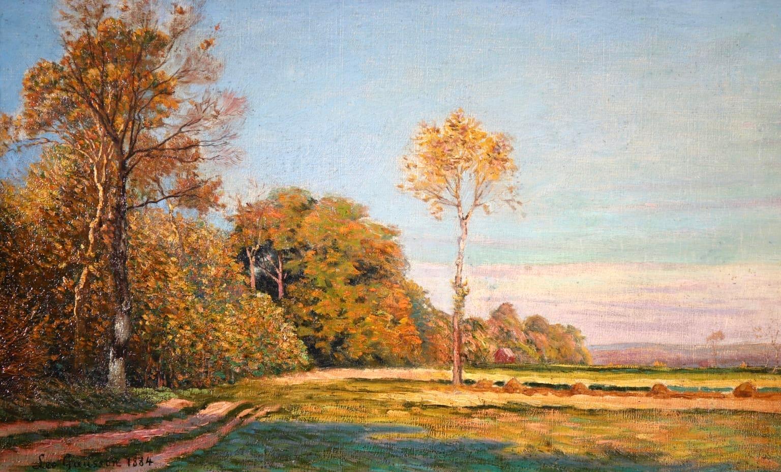 Landscape - French Impressionist Landscape Oil Painting by Leo Marie Gausson - Art by Léo Marie Gausson