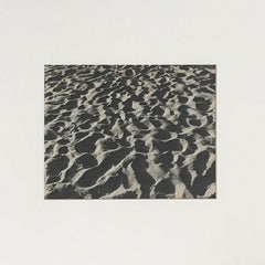 Arena de la Playa,  Landscape Vintage black and white Photograph