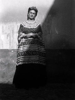 Frida Kahlo en la casa azul, Coyoacán México. Platinum edition. Framed.