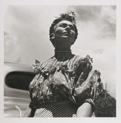 Frida Kahlo Portrait, Photograph by Leo Matiz