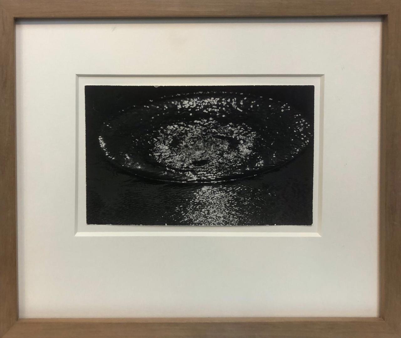 Leo Matiz Still-Life Photograph - Gota de Agua, Still life Vintage black and white photograph Framed