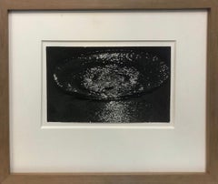 Gota de Agua, Stillleben Vintage Schwarz-Weiß-Fotografie gerahmt