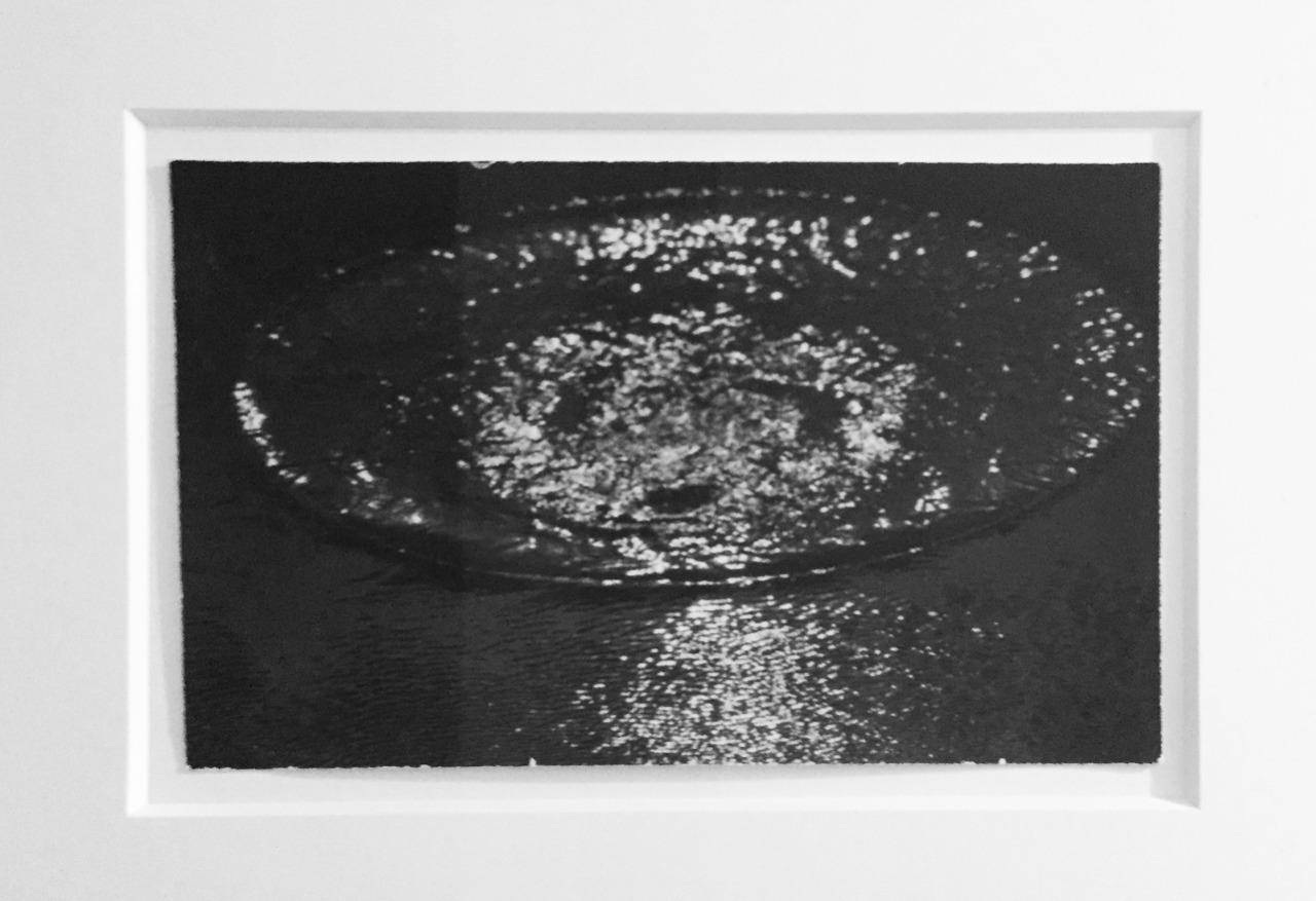 Gota de Agua, Still life Vintage black and white photograph (Framed) - Black Still-Life Photograph by Leo Matiz