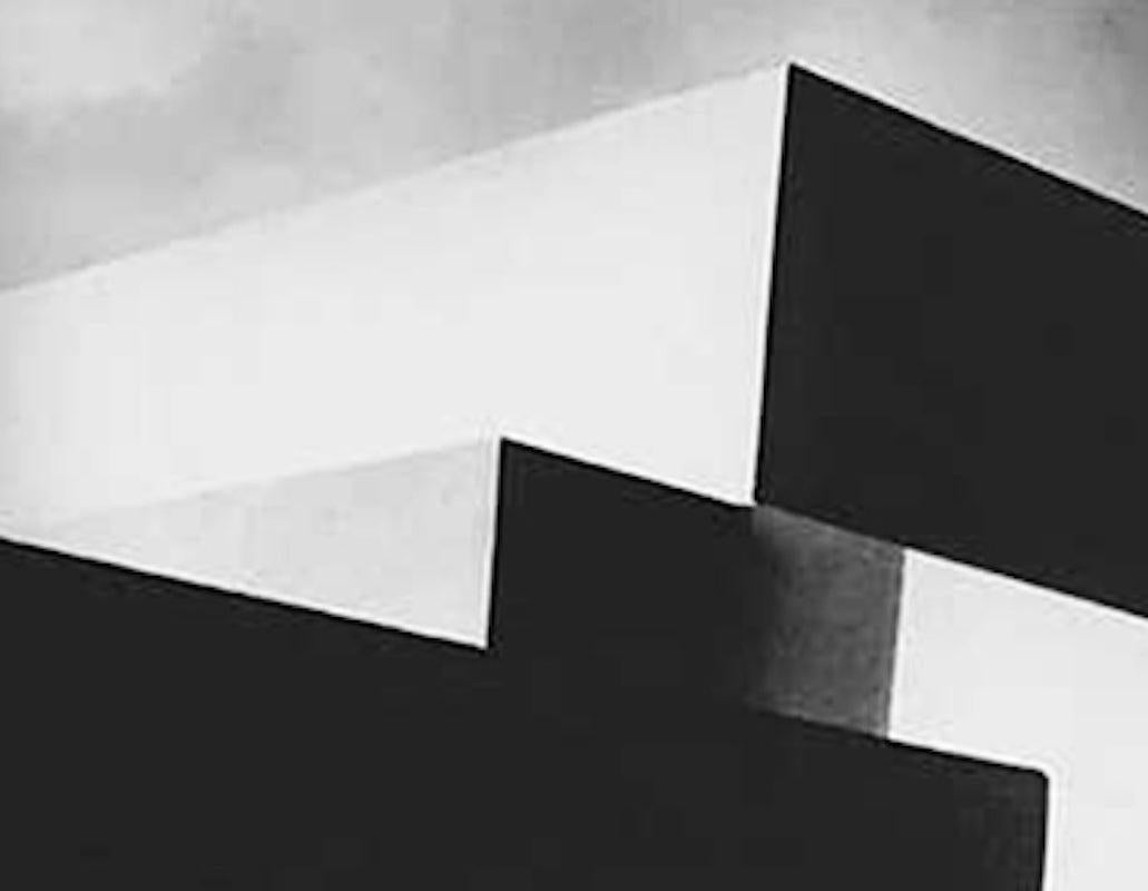 Staring into Space, Mondrian. Black and white architectural landscape photograph - Other Art Style Photograph by Leo Matiz