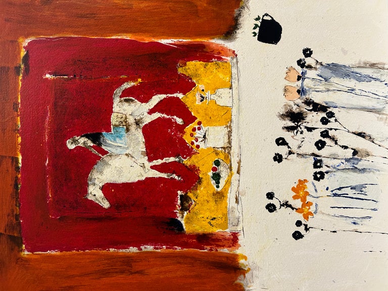 レオマクドウェル　LEO McDOWELL　リトグラフ　Horse＆Rider レオマクドウェル LEO McDOWELL リトグラフ Horse＆Rider Leo