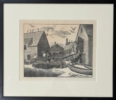 Vintage “Fish Beach Monhegan”