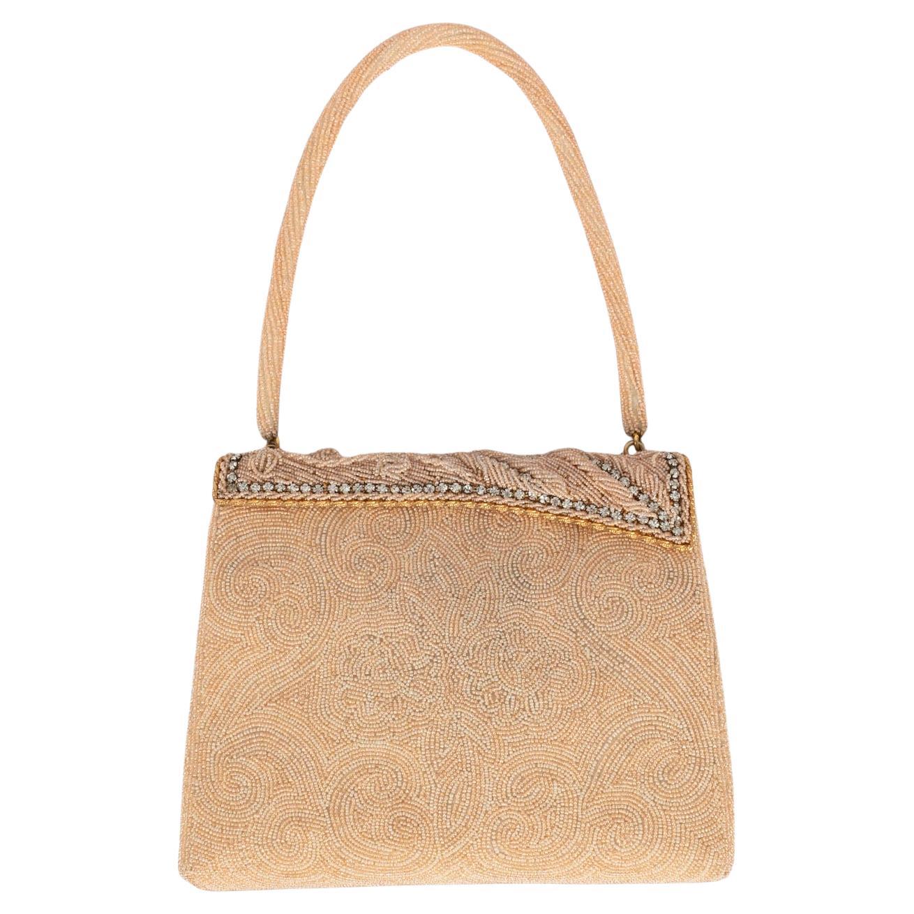 Léo Miller beaded bag For Sale