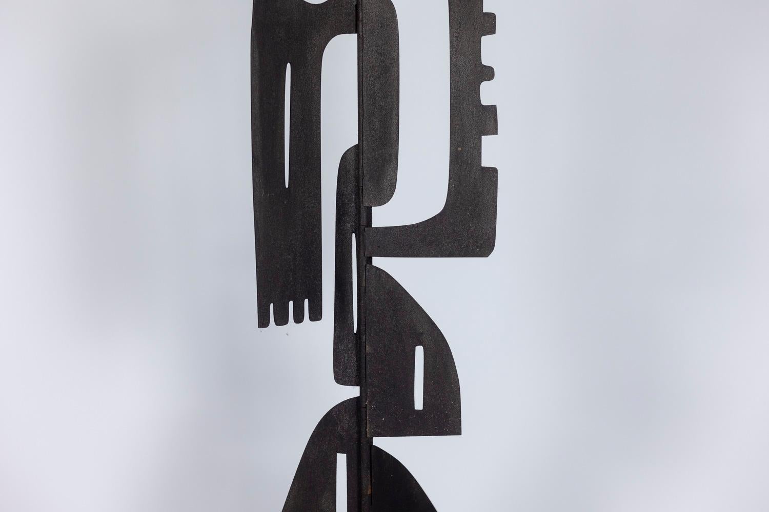Léo Pacha, Sculpture Un Metal, Contemporary Work For Sale 5