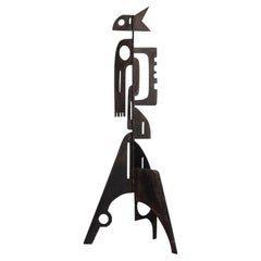 Léo Pacha, Skulptur Un Metall, Zeitgenössisches Werk