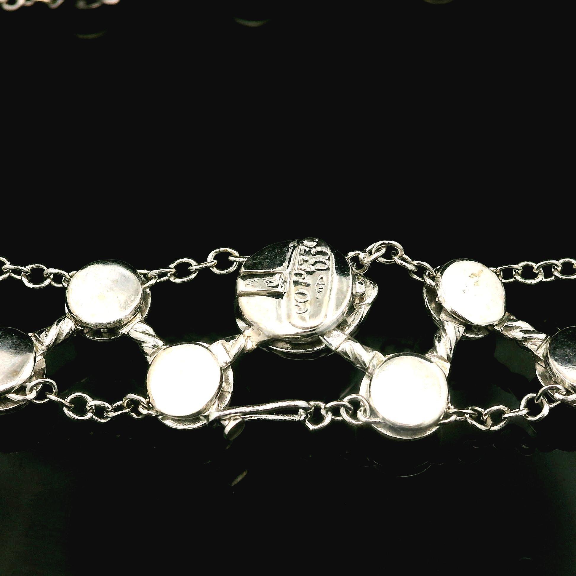 Leo Pizzo, collana flessibile in oro bianco 18 carati con diamanti da 1,50 carati, stile Latice, con copertura di diamanti in vendita 2