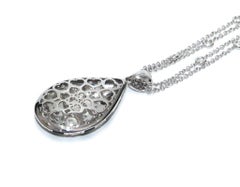 Leo Pizzo Halskette aus 18 Karat Weißgold mit Diamanten