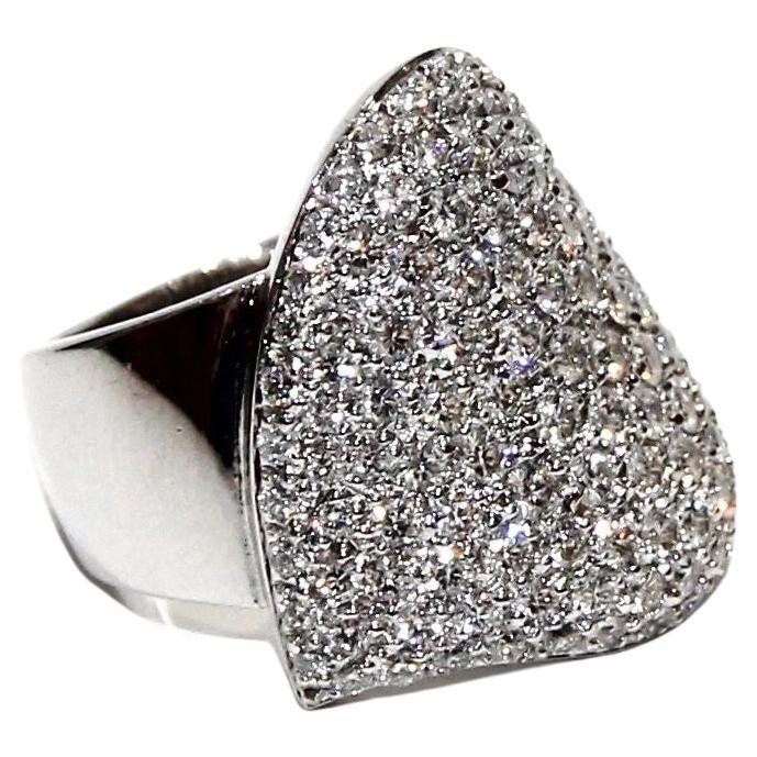 Leo Pizzo Heart Shaped Diamond Ring For Sale