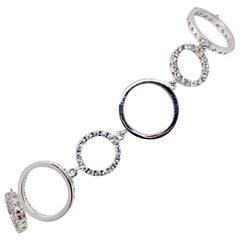 Used Leo Pizzo White Gold Diamond Bracelet