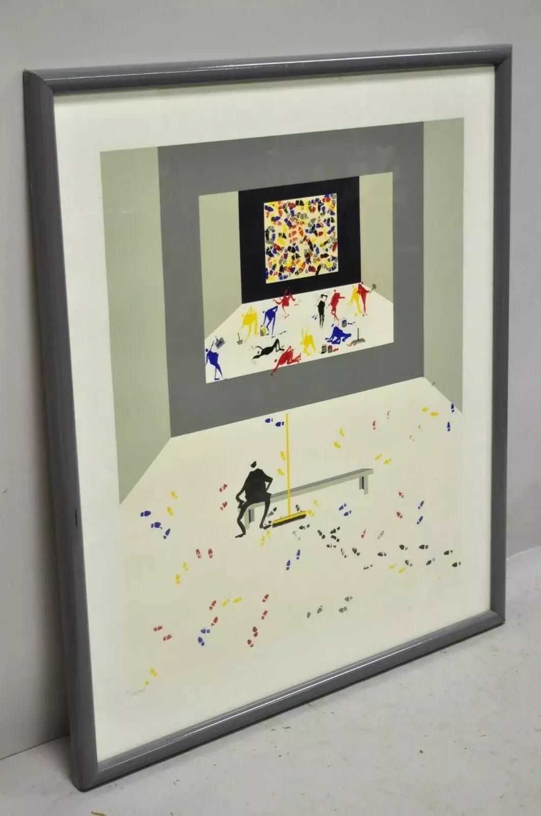 Leo Posillico Serigraph Pencil Sign Numbered 