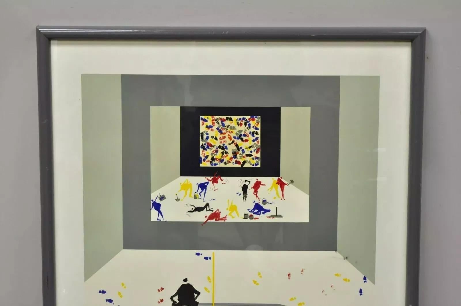 Leo Posillico Serigraph Pencil Sign Numbered 
