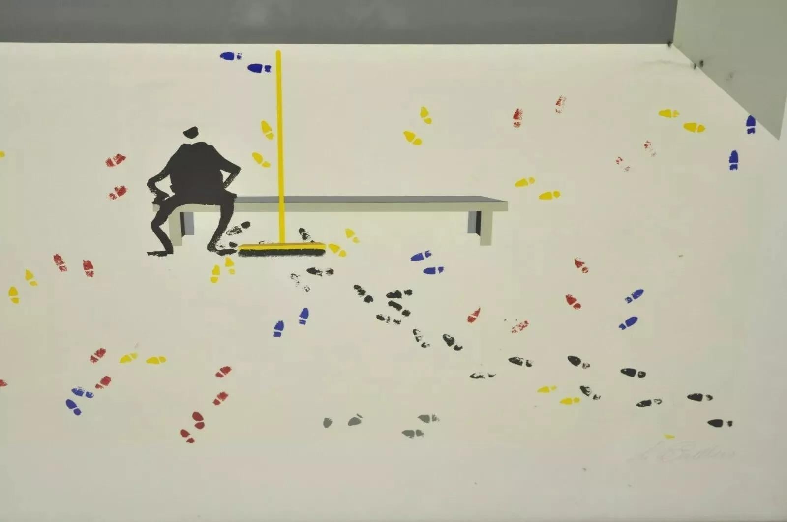 Leo Posillico Serigraph Pencil Sign Numbered 