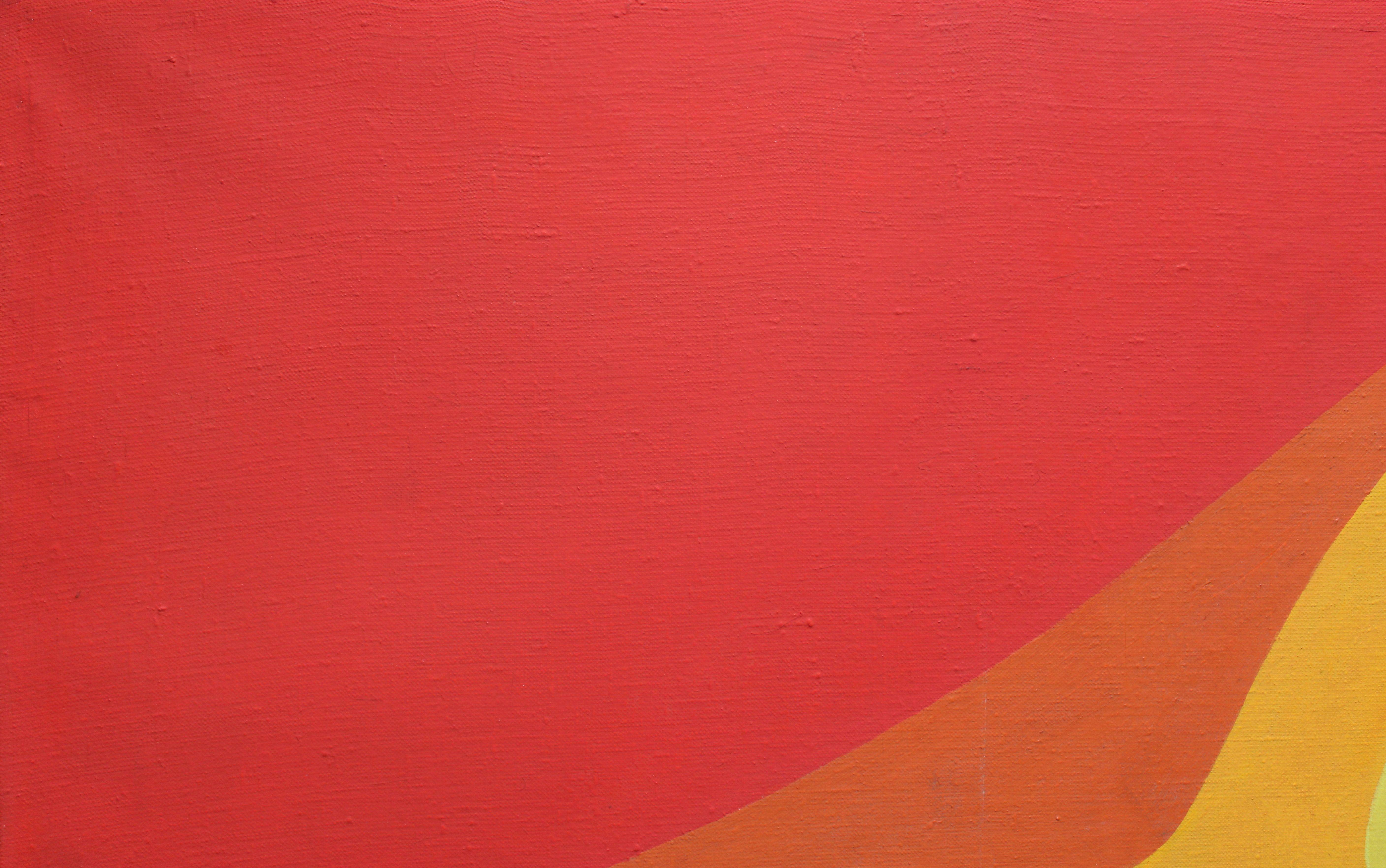 Composizione. 1973, tela, tempera sintetica, encausto a freddo, 87x64 cm in vendita 2