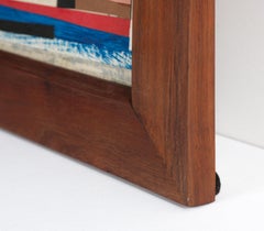 Late 20th Century Torn Paper Collage on Board