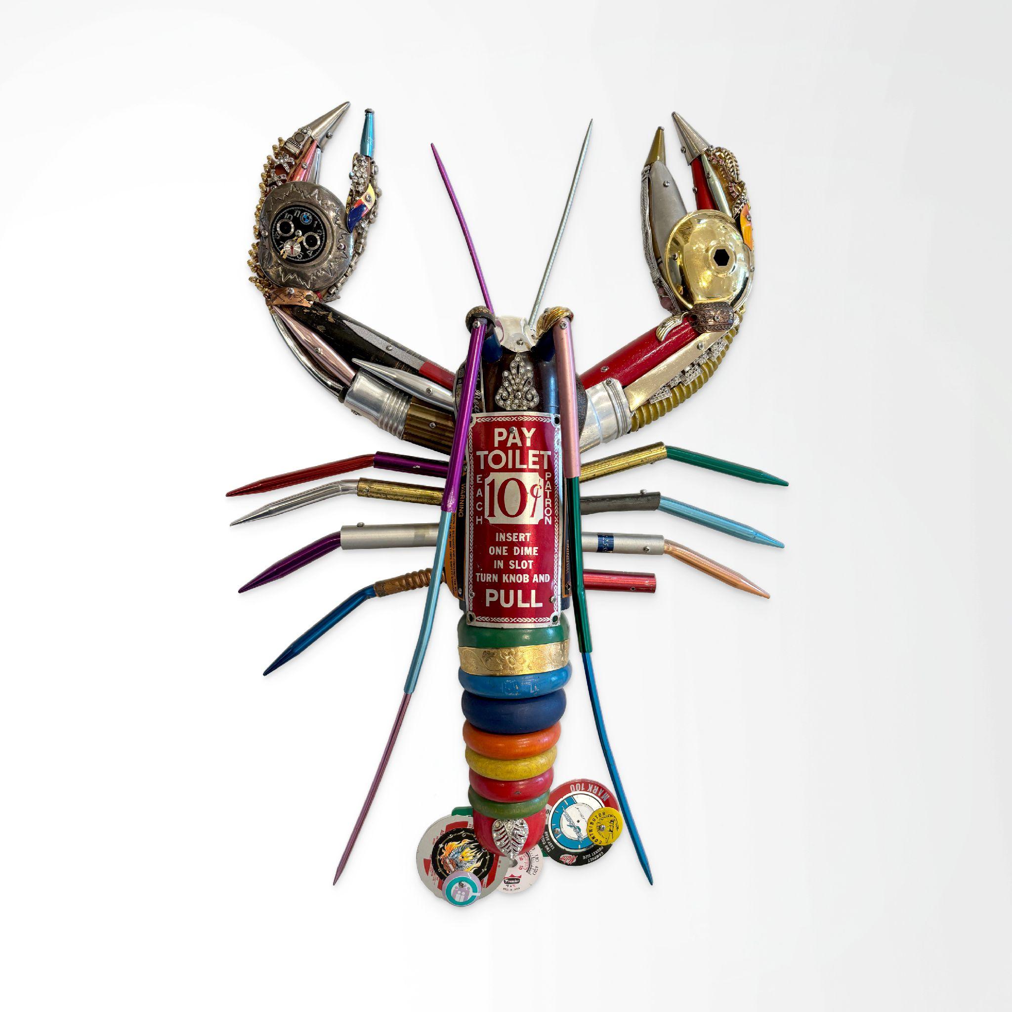 Hummer – Sculpture von Leo Sewell