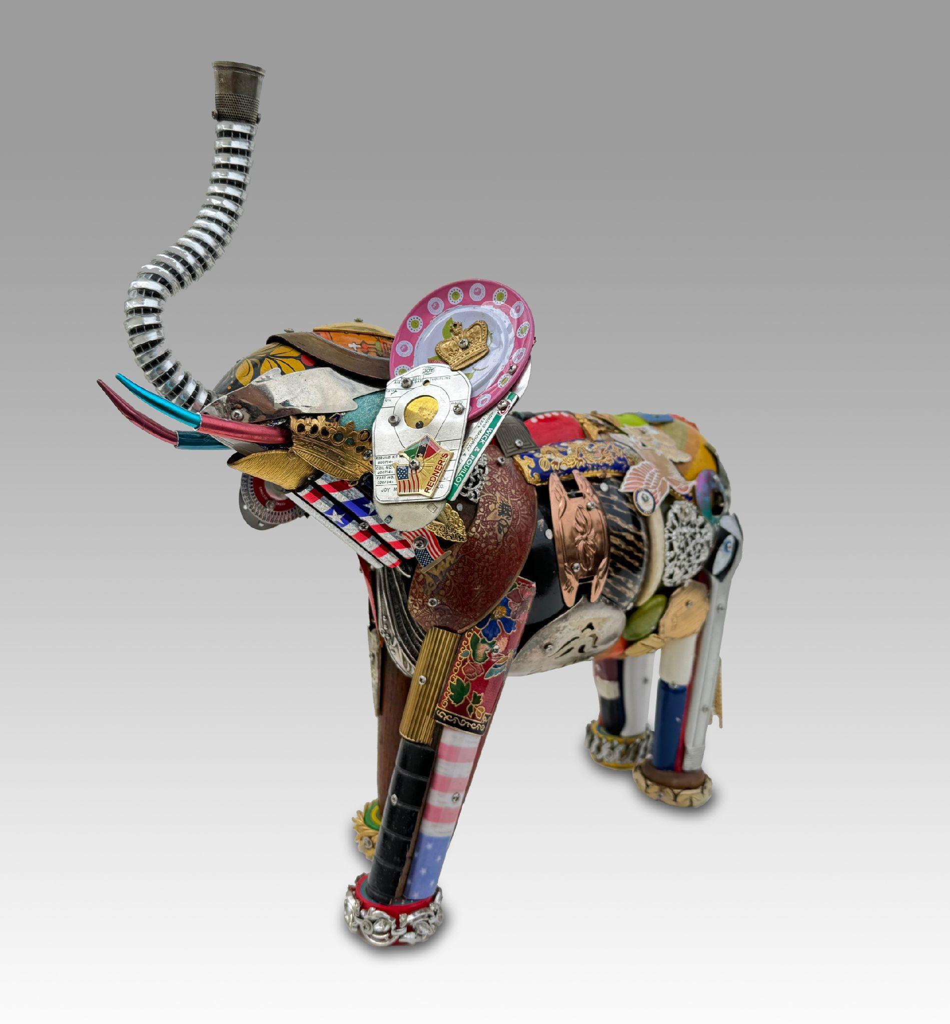 Elephant - Sculpture by Leo Sewell
