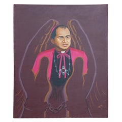 Contemporary Portrait Painting of Patrick Flores 