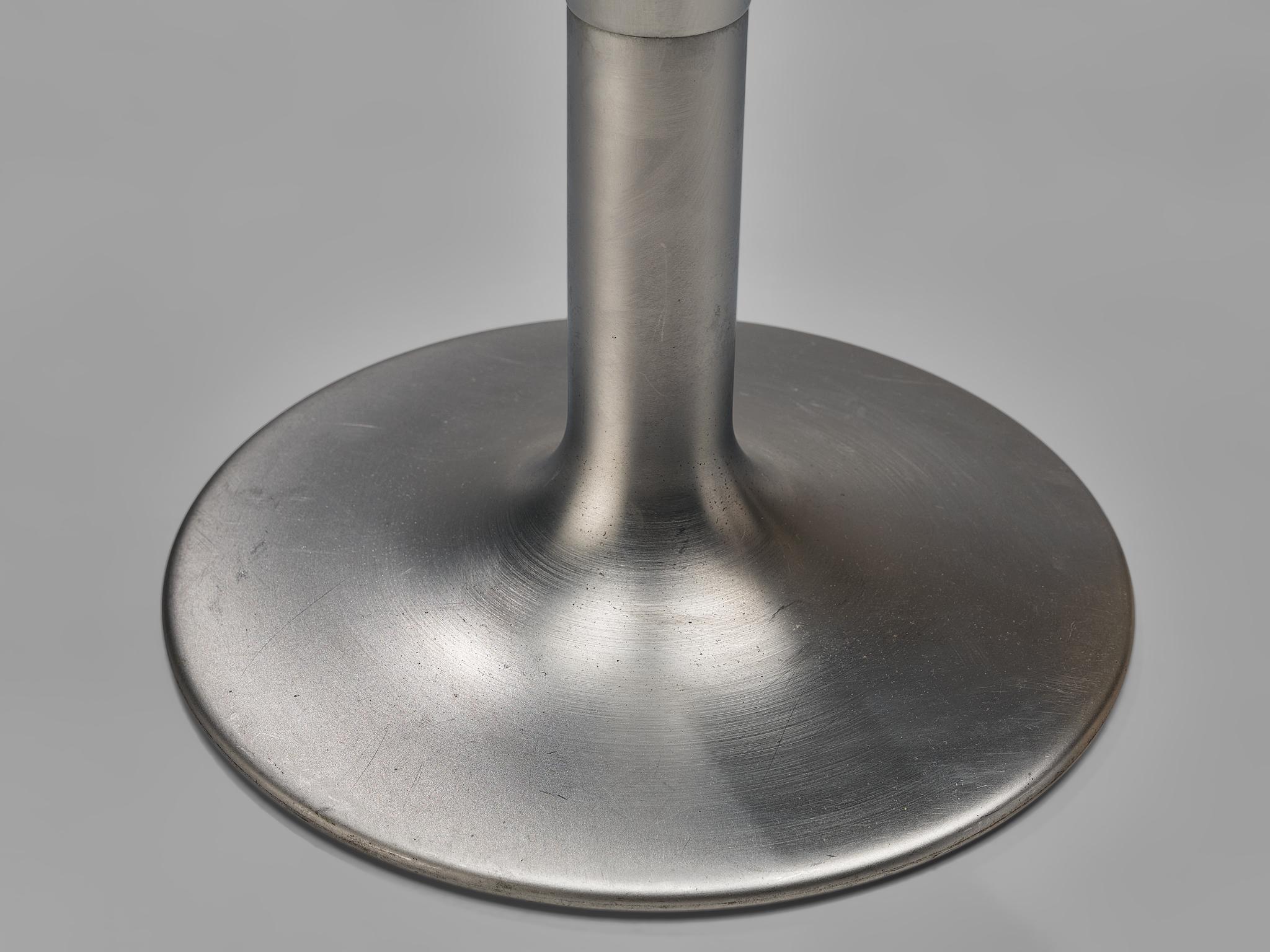 Scandinavian Modern Leo Thafvelin for Johanson Design Set of Bar Stools in Steel