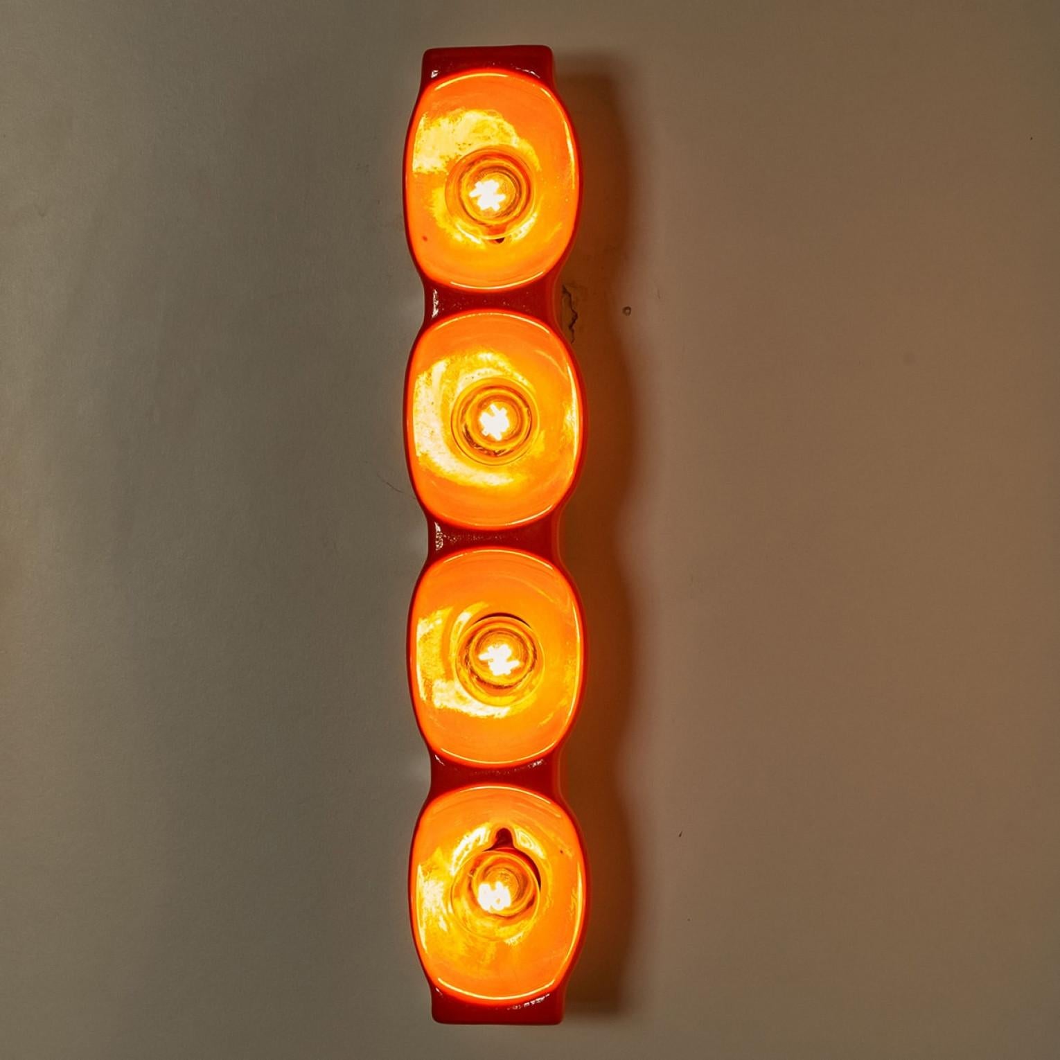 Applique OrangeTraffic de Leola, années 1960 en vente 3