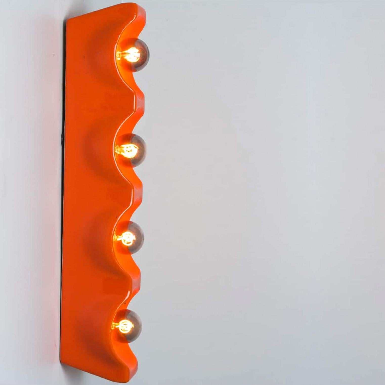 Applique OrangeTraffic de Leola, années 1960 Bon état - En vente à Rijssen, NL