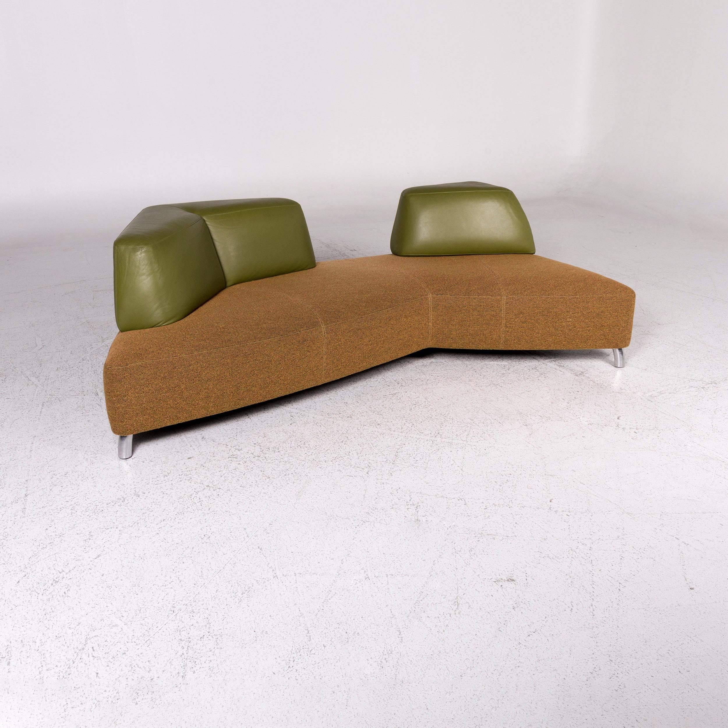 Moderno Leolux Archipelago Set di divani in tessuto di design Greene & Greene 1x Tre posti 1x