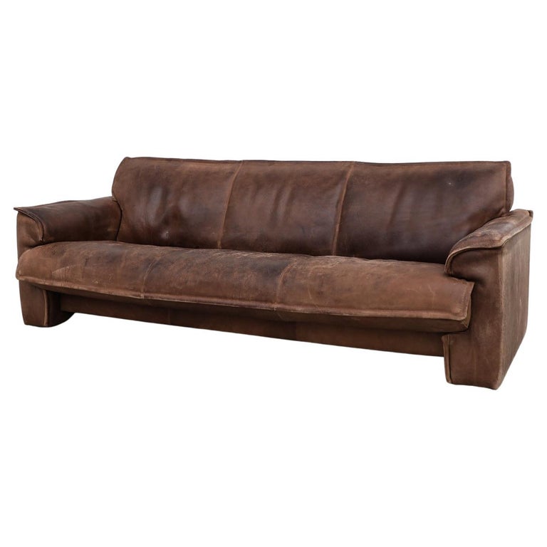 Leolux Buffalo Leather 3 Seater Sofa