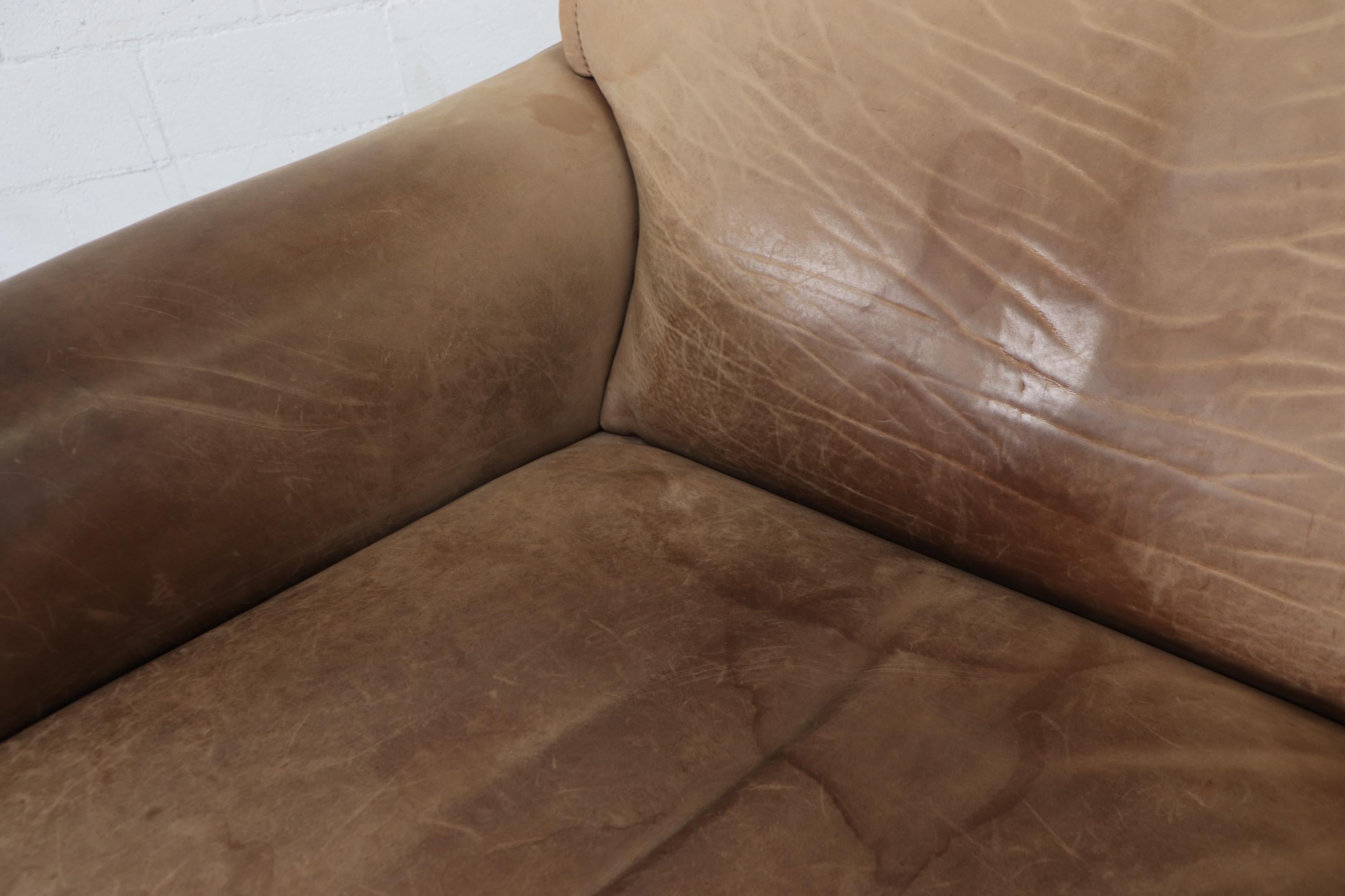 Leolux Buffalo Leather Lounge Chair 7