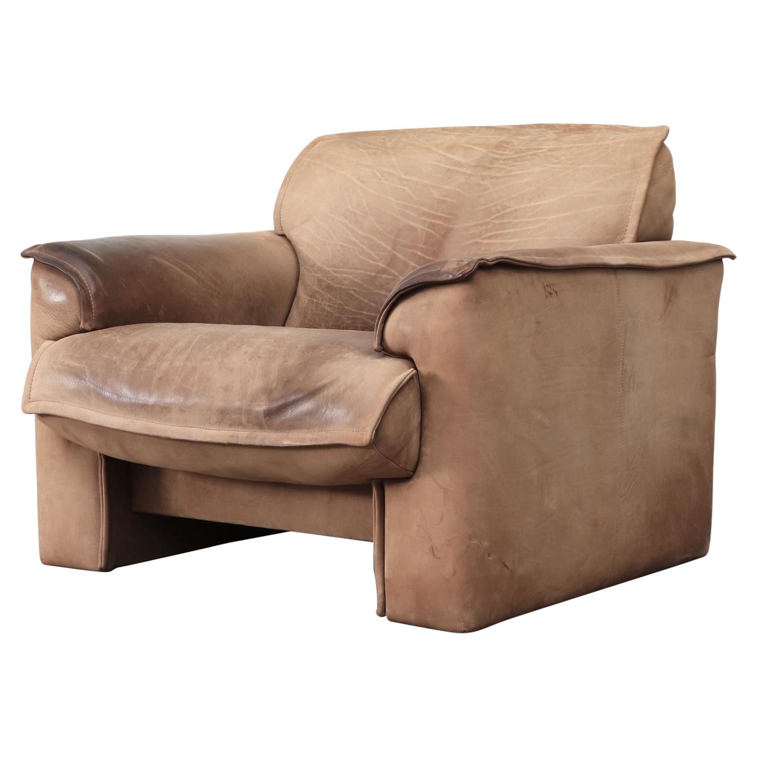 Leolux Buffalo Leather Lounge Chair
