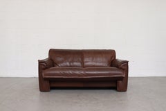 Leolux Buffalo Leather Love Seat