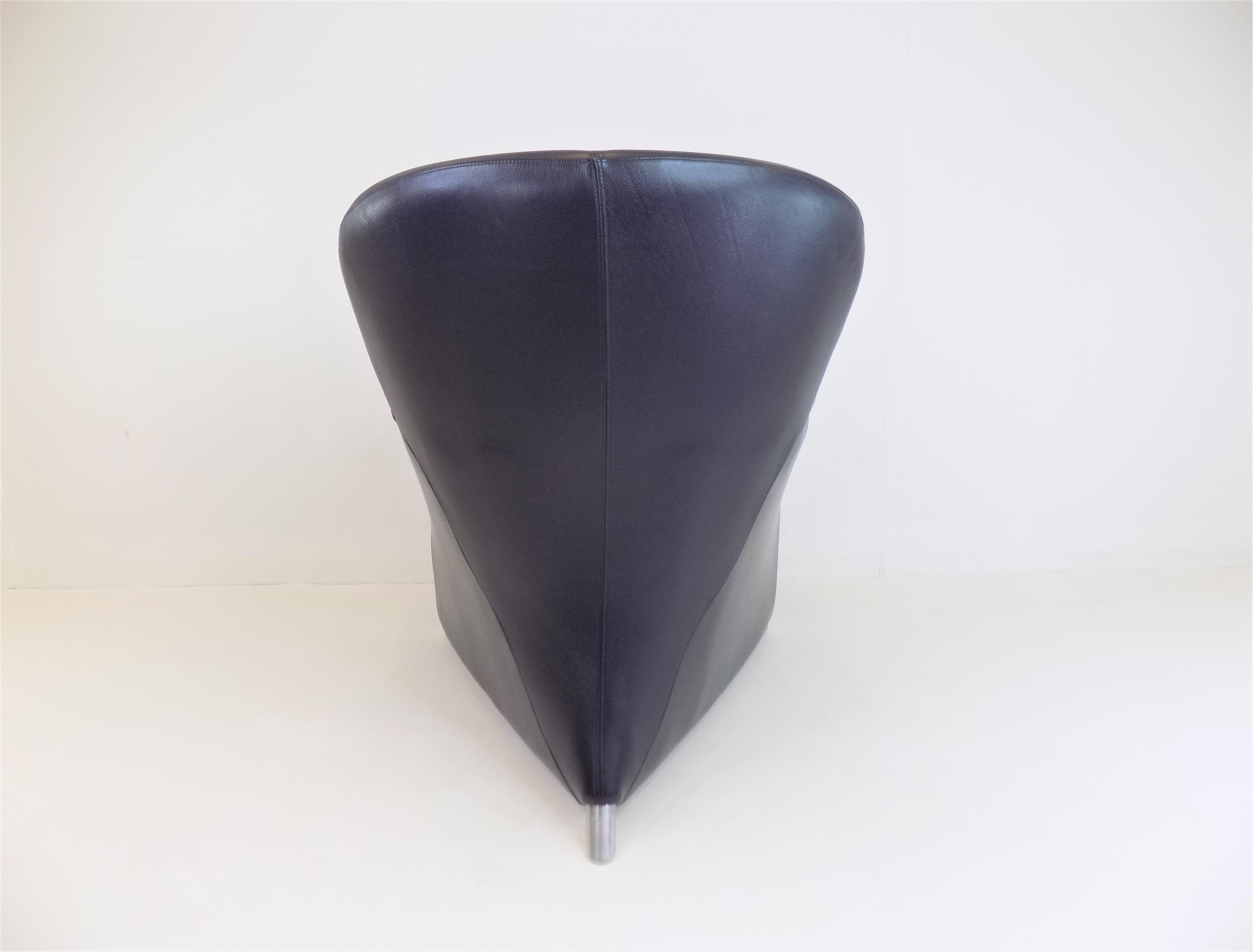 Leolux Excalibur leather armchair by Jan Armgardt 2
