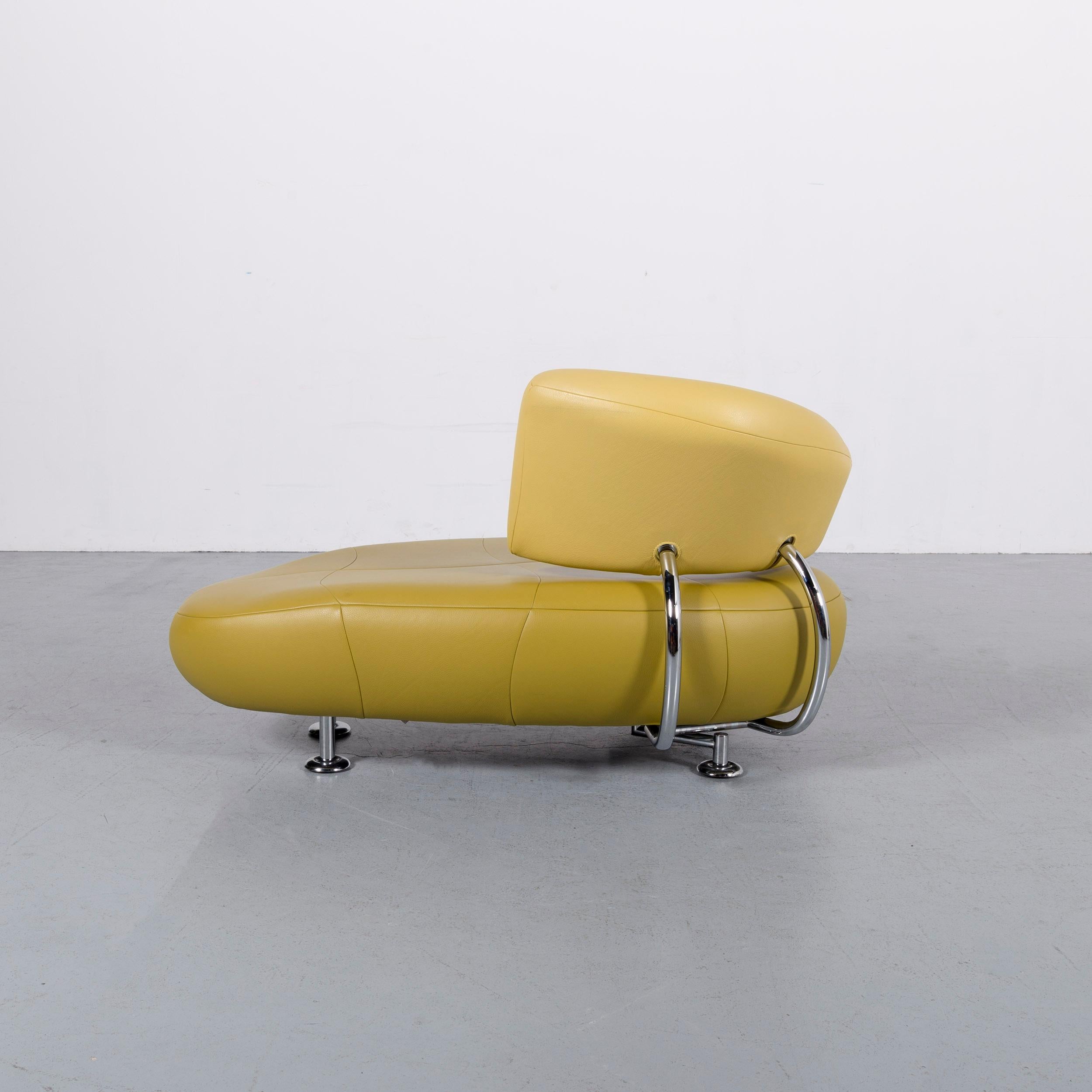 Leolux Kikko Designer Sofa Set of Two-Seat and Bench in Green 1